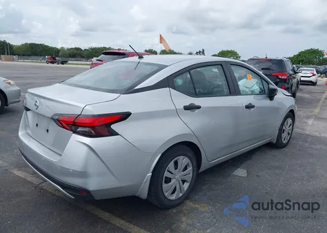 2021 Nissan Versa S Xtronic Cvt из США, поврежденный, VIN 3N1CN8DV7ML807341